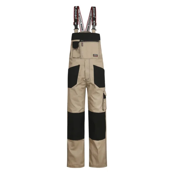 Bib overalls Pesso DPBZ, beige
