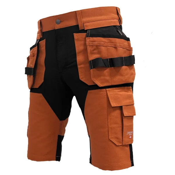 [KB125BR/50] Work shorts Pesso TITAN Flexpro 125, Mountain Brown (50)
