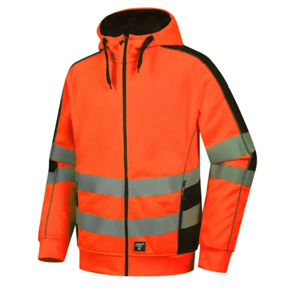 Sweatshirt Pesso FL05 HI-VIS, orange
