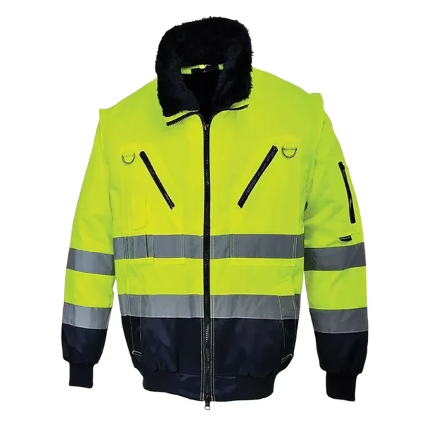 Extra bright jacket Pesso HI-VIS, yellow