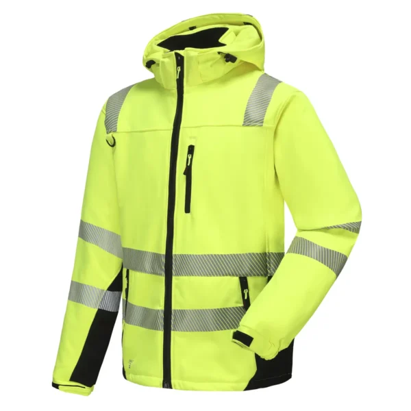 Hi-vis jacket Pesso Softshell CALGARY, yellow
