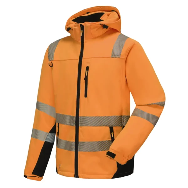 Hi-vis jacket Pesso Softshell Calgary, orange