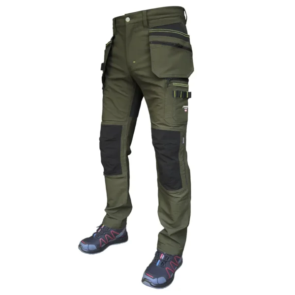 Work trousers Pesso Jupiter Fit Slim, green
