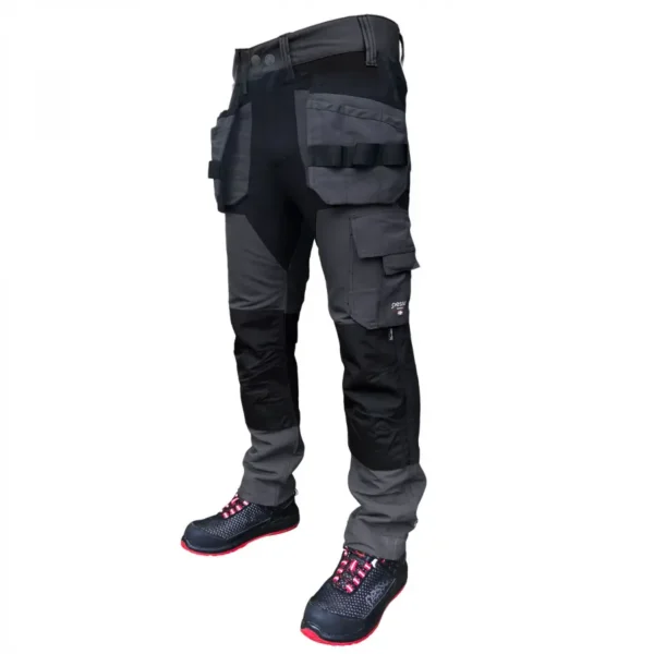 [KD126P/50] Darba bikses Pesso 126 TITAN Flexpro, pelēkas (50)