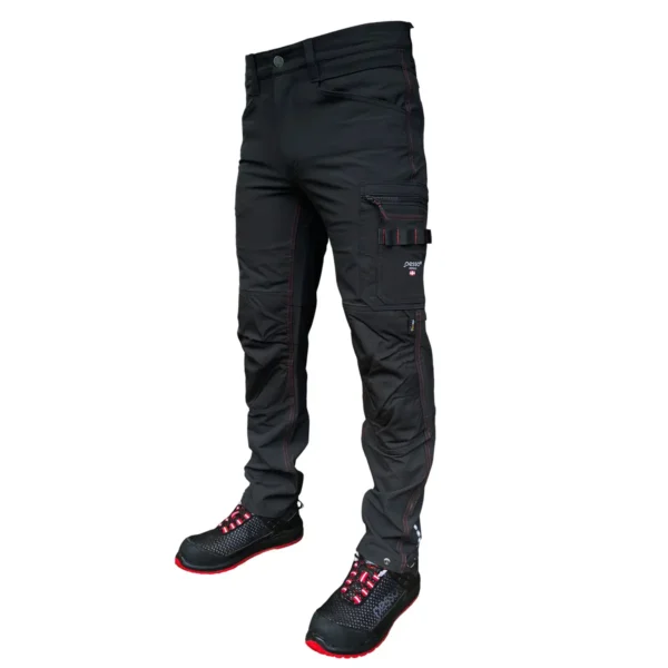 Work trousers Pesso Stretch Mercury, black