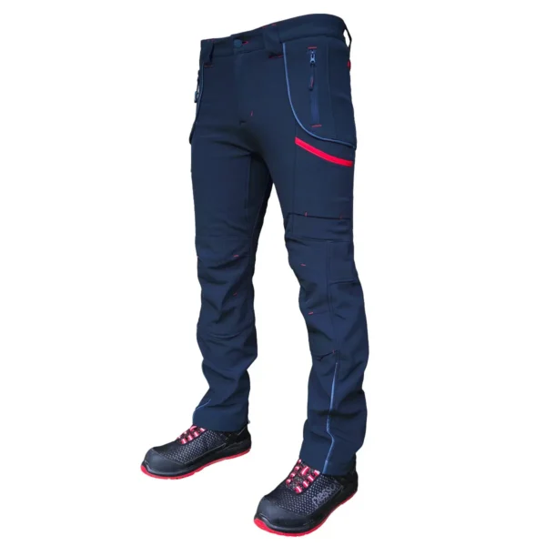 Softshell trousers Pesso NEBRASKA, blue