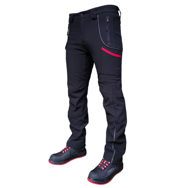 Softshell trousers Pesso NEBRASKA, black