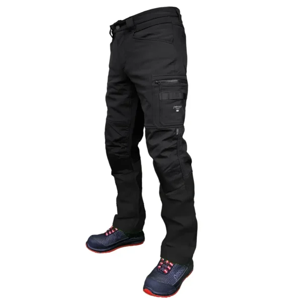 Softshell trousers Pesso MERCURY_J, black