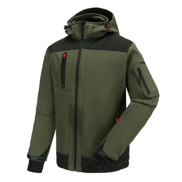 Softshell jacket Pesso Acropolis, green