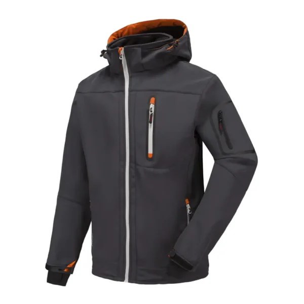 Softshell jaka Pesso Acropolis, pelēka