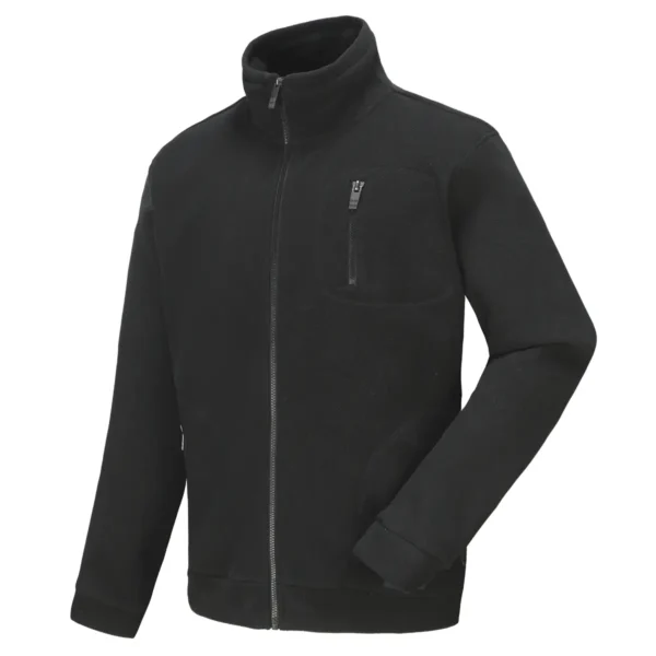 Džemperis Pesso Fleece, melns