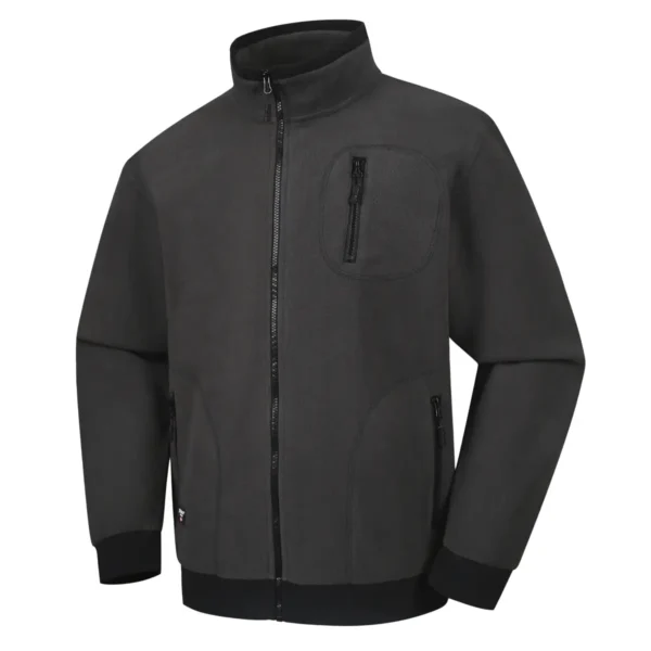 Fleece džemperis Pesso, pelēks