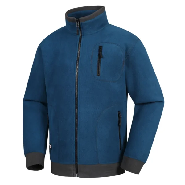 Sweatshirt Fleece Pesso, blue