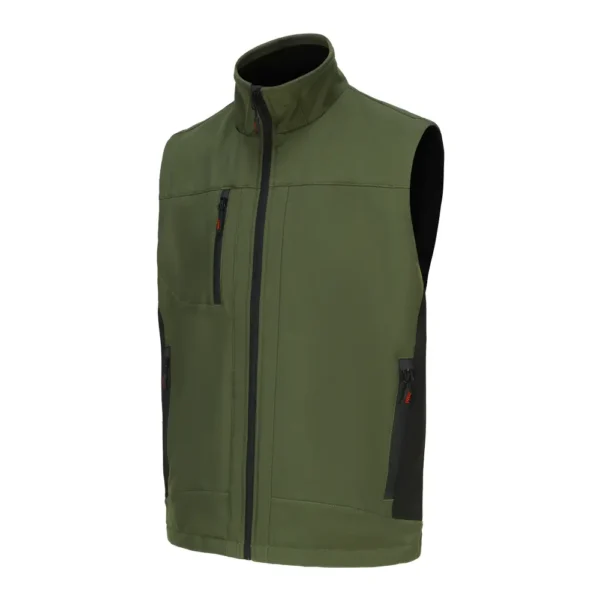 Softshell vest Pesso Soft, green