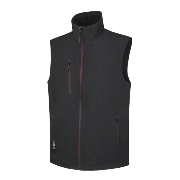 [SOFTBLACK/S] Softshell veste Pesso Soft, melna (S)